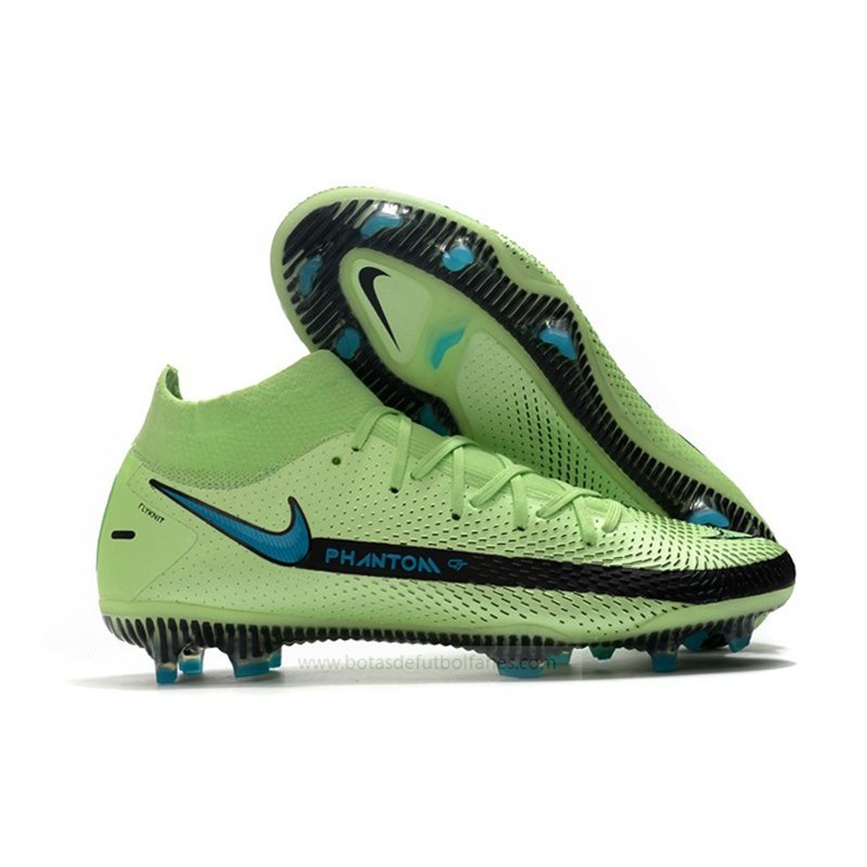 Nike Phantom Generative Texture Elite DF FG Impulse Verde Azul